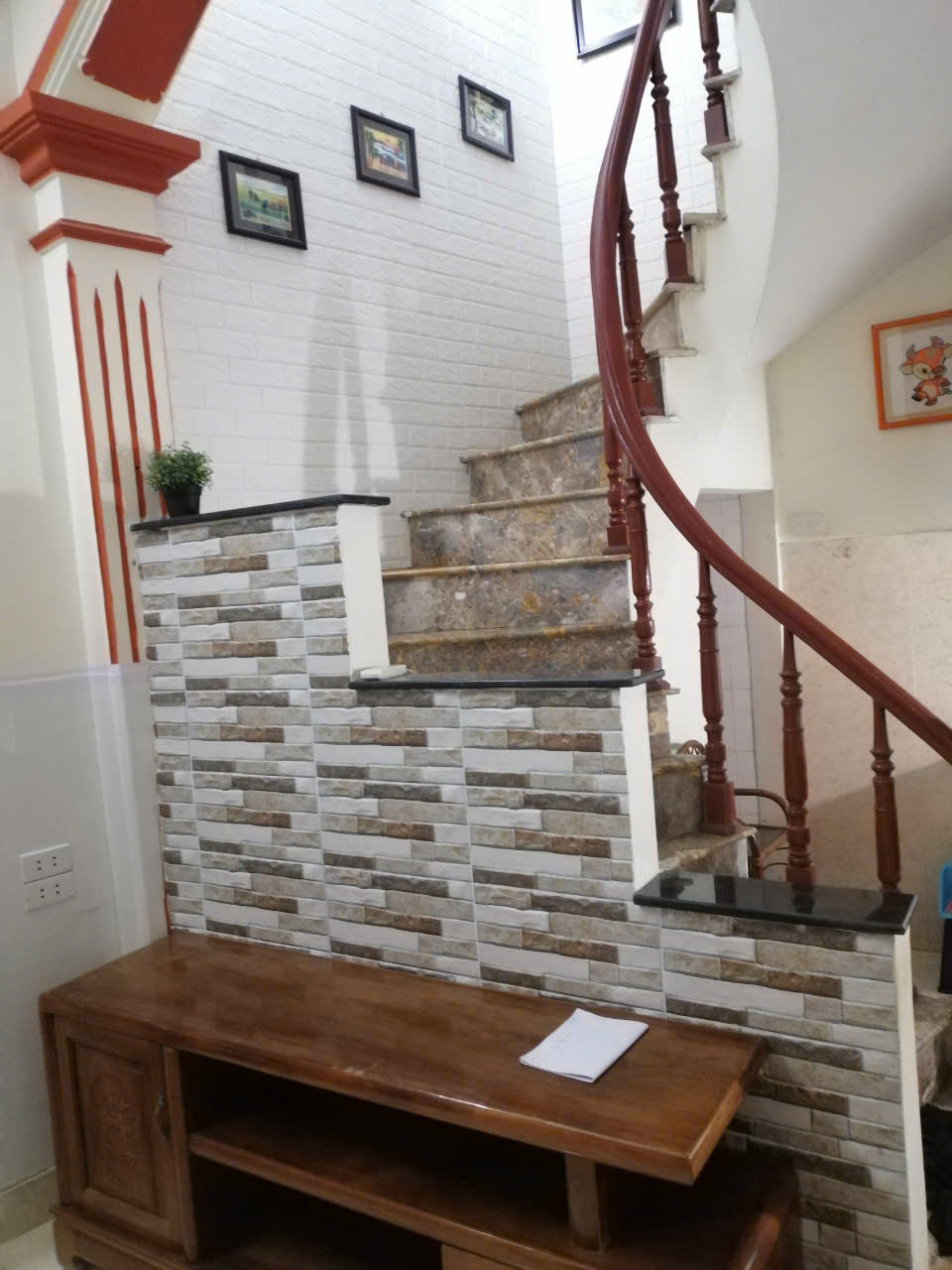 Cho thuê nhà nguyên căn Vĩnh Hưng, 3.5 tầng x 25m2, 2 ngủ, 7 Triệu ở gđ, KD online - Ảnh 4